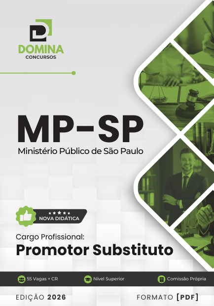 Apostila Promotor Substituto MP SP 2026 1 Apostila Promotor Substituto MP SP 2026