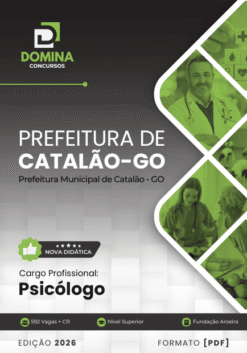 Apostila Psicólogo Catalão GO 2026
