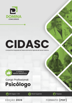 Apostila Psicólogo CIDASC 2026