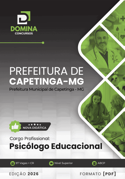 Apostila Psicólogo Educacional Capetinga MG 2026 1 Apostila Psicólogo Educacional Capetinga MG 2026