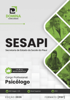 Apostila Psicólogo SESAPI 2026