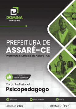 Apostila Psicopedagogo Assaré CE 2026