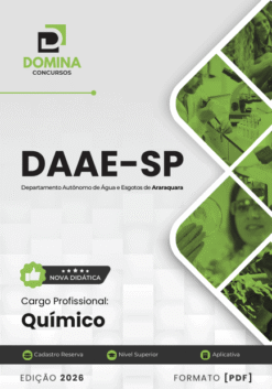 Apostila Químico DAAE Araraquara SP 2026