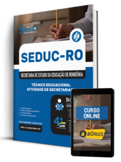 Apostila SEDUC-RO 2026 - Técnico Educacional