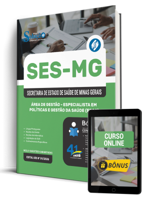 Apostila SES-MG 2026 - Especialista em Políticas e Gestão da Saúde (EPGS) - Área de Gestão 1 Apostila SES-MG 2026 - Especialista em Políticas e Gestão da Saúde (EPGS) - Área de Gestão