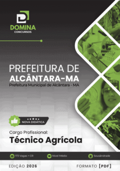 Apostila Técnico Agrícola Alcântara MA 2026