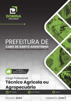 Apostila Técnico Agrícola Cabo de Santo Agostinho PE 2026