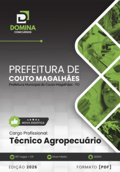 Apostila Técnico Agropecuário Couto Magalhães TO 2026