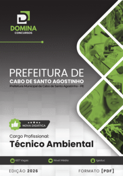 Apostila Técnico Ambiental Cabo de Santo Agostinho PE 2026