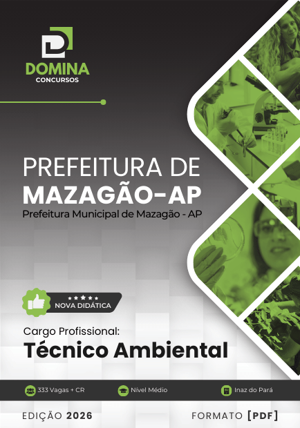 Apostila Técnico Ambiental Mazagão AP 2026 2 Apostila Técnico Ambiental Mazagão AP 2026