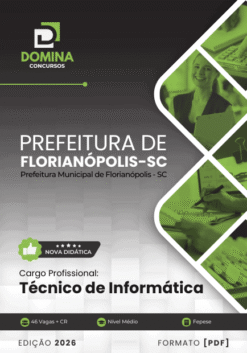 Apostila Técnico de Informática Florianópolis SC 2026