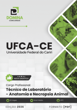 Apostila Técnico de Laboratório Anatomia e Necropsia Animal UFCA CE 2026