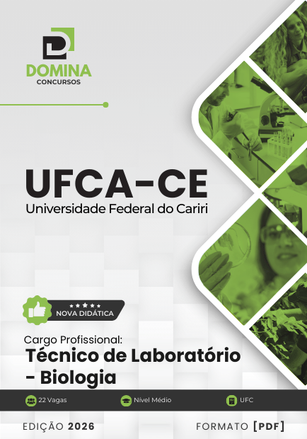 Apostila Técnico de Laboratório Biologia UFCA CE 2026 2 Apostila Técnico de Laboratório Biologia UFCA CE 2026
