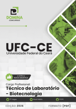 Apostila Técnico de Laboratório Biotecnologia UFC 2026