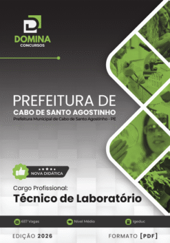 Apostila Técnico de Laboratório Cabo de Santo Agostinho PE 2026