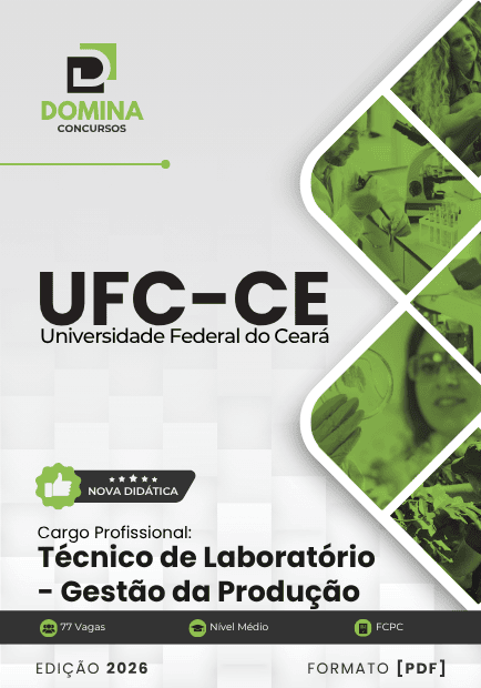 Apostila Técnico de Laboratório Gestão da Produção UFC 2026 1 Apostila Técnico de Laboratório Gestão da Produção UFC 2026