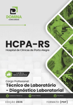 Apostila Técnico de Laboratório HCPA RS 2026