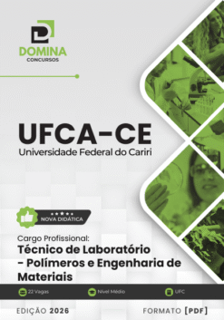 Apostila Técnico de Laboratório Polímeros e Engenharia de Materiais UFCA CE 2026