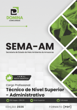 Apostila Técnico de Nível Superior Administrativo SEMA AM 2026