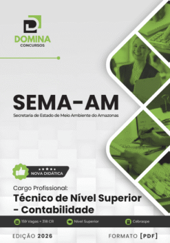 Apostila Técnico de Nível Superior Contabilidade SEMA AM 2026