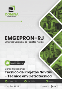 Apostila Técnico de Projetos Navais Eletrotécnica EMGEPRON RJ 2026