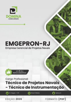 Apostila Técnico de Projetos Navais Instrumentação EMGEPRON RJ 2026