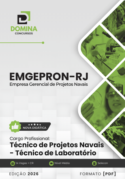 Apostila Técnico de Projetos Navais Laboratório EMGEPRON RJ 2026 1 Apostila Técnico de Projetos Navais Laboratório EMGEPRON RJ 2026