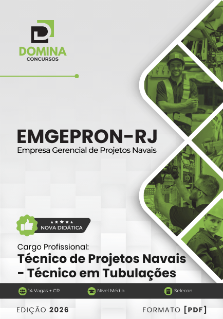 Apostila Técnico de Projetos Navais Tubulações EMGEPRON RJ 2026 1 Apostila Técnico de Projetos Navais Tubulações EMGEPRON RJ 2026