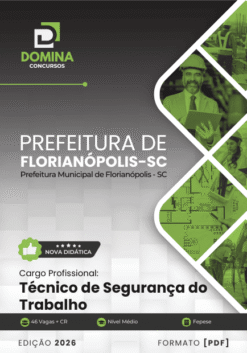 Apostila Técnico de Segurança do Trabalho Florianópolis SC 2026