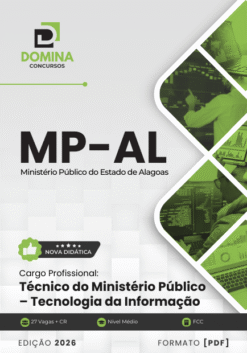 Apostila Técnico do Ministério Público Tecnologia da Informação MP AL 2026