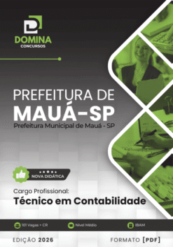 Apostila Técnico em Contabilidade Mauá SP 2026
