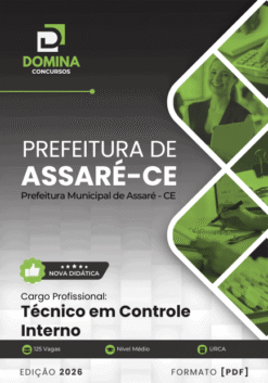 Apostila Técnico em Controle Interno Assaré CE 2026