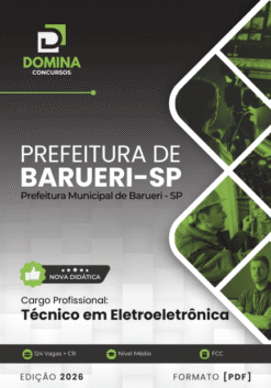 Apostila Técnico em Eletroeletrônica Barueri SP 2026