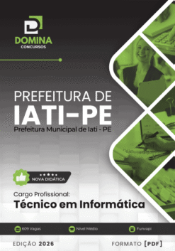 Apostila Técnico em Informática Iati PE 2026