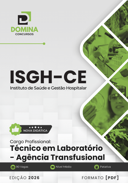 Apostila Técnico em Laboratório ISGH CE 2026 1 Apostila Técnico em Laboratório ISGH CE 2026