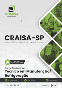 Apostila Técnico em Manutenção e Refrigeração CRAISA SP 2026