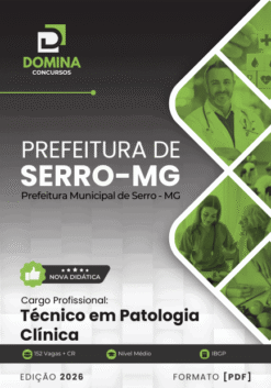 Apostila Técnico em Patologia Clínica Serro MG 2026