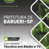 Apostila Técnico em Radio e TV Barueri SP 2026