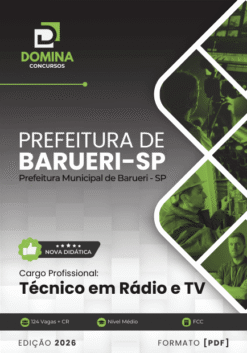 Apostila Técnico em Radio e TV Barueri SP 2026
