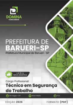 Apostila Técnico em Segurança do Trabalho Barueri SP 2026
