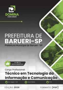 Apostila Técnico em TI Barueri SP 2026