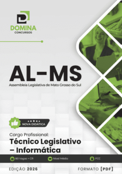 Apostila Técnico Legislativo Informática AL MS 2026