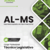 Apostila Técnico Legislativo Motorista AL MS 2026