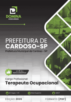 Apostila Terapeuta Ocupacional Cardoso SP 2026