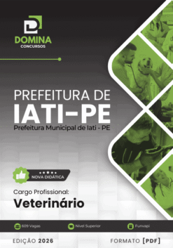 Apostila Veterinário Iati PE 2026