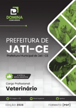 Apostila Veterinário Jati CE 2026