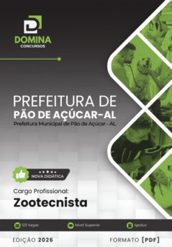 Apostila Zootecnista Pão de Açúcar AL 2026