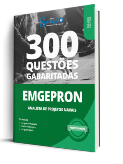 Caderno de Questões EMGEPRON 2026 - Analista de Projetos Navais - 500 Questões Gabaritadas