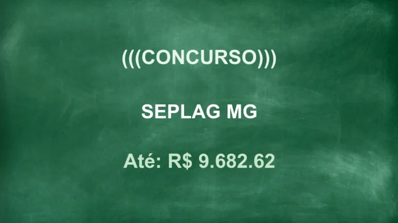 concurso sseplag mg