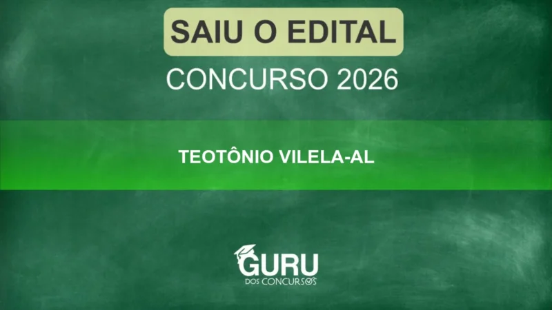 Concurso GCM Teotônio Vilela AL: 6 vagas e R$ 2.300! Nível Médio 5 featured 182